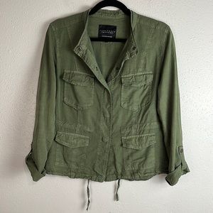 Sanctuary army green military style jacket size M